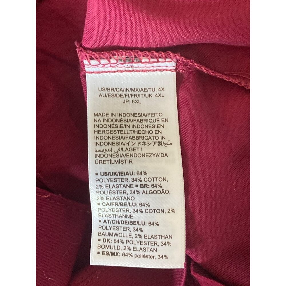 NWOT Plum‎ medical scrub jacket snap on front long sleeve pockets women 4X - Picture 8 of 8